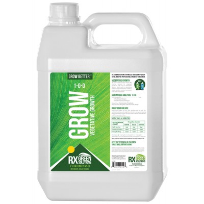 Rx Green Solution Grow 2.5 Gallon   